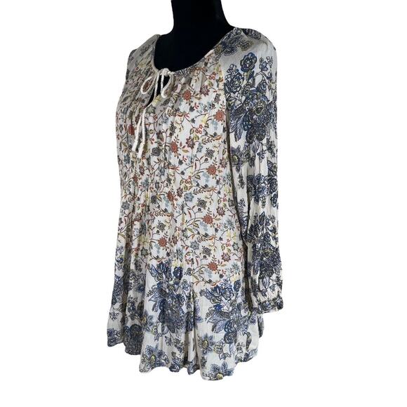 Free People Lucky Loosey Flowy Boho Dress in Honeysuckle Floral Size Small - Picture 5 of 8